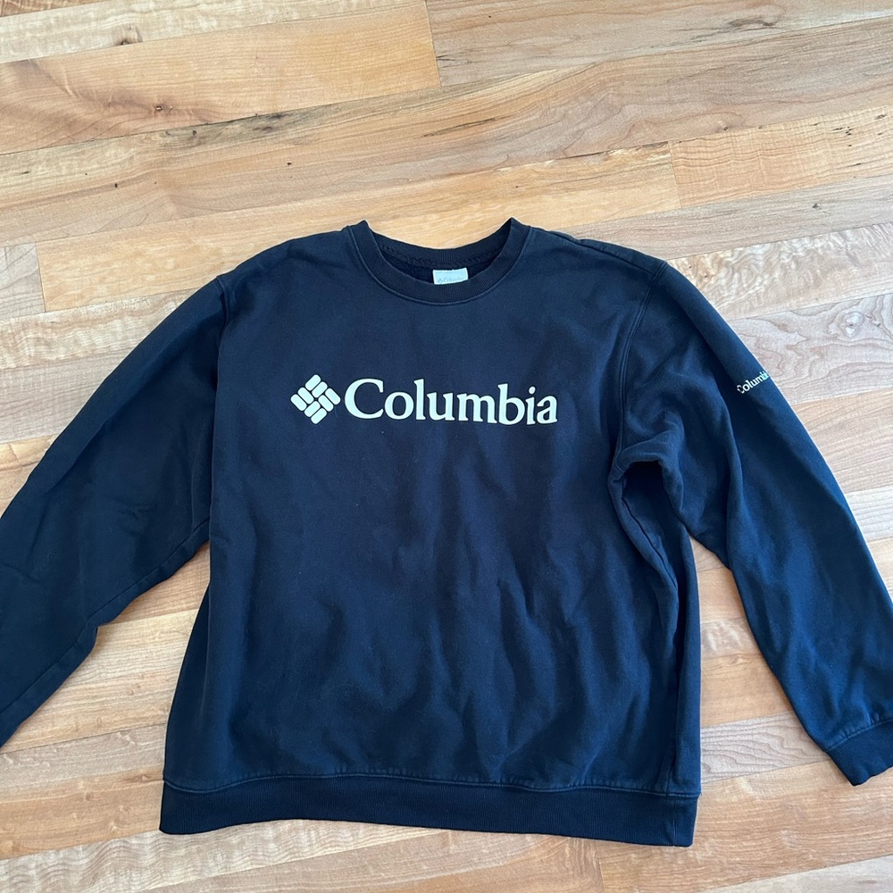 Columbia XL Black Sweatshirt